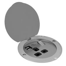 Floorb1 Recessed 13a Socket Switched With 2 Usb Charger Ports 5v Dc 2 1a For Desktop And Countertop Sockets Plug Socket Usb
