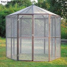 Outdoor Walk In Bird Aviary For Sale Large Bird Cage Pet Parrot House Cockatiel Macaw Finch Iron Wire Walk In Aviary Hexagon Space Enough To Accommodate Bird In 2020 Large Bird Cages Bird Aviary Pet Birds