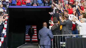 Trump | 2020 keep america great. Coronavirus Us Secret Service Staff Self Isolating After Trump Rally Bbc News
