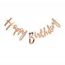 지구에서 우주에서 제일 사랑합니다 jigueseo wujueseo jeil saranghamnida in the earth and whole universe, i love you most. Banner Happy Birthday Letra Cursiva Disponible En Varios Colores My Party Shop