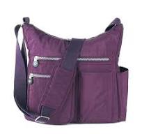 crossbody tas met antidiefstal rfid zakje duurzame nylon ...
