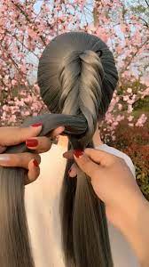 46 Lazy Person Braid Hairstyles Tutorial Videos It S Simple For More Hair Style Vi Hair Styles Braided Hairstyles Tutorials Braided Hairstyle Tutorial Videos