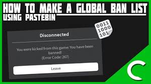 Check the list of codes right now for free rewards… How To Make A Global Ban List Using Pastebin For Your Game Roblox Studio Youtube