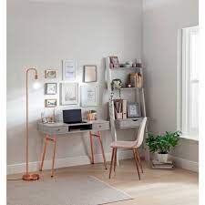 Buy Argos Home Valence Office Desk Rose Gold Desks Argos Home Office Table Home Office Setup Home Office Design