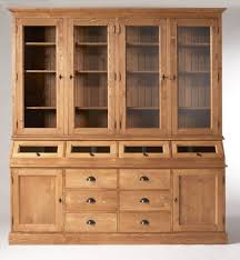 Buffet Vaisselier Cire Miel 6 Portes 6 Tiroirs 4 Trappes Vitrees Meuble Vaisselier Buffet Vaisselier Vaisselier