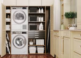 Small double stack washer and dryer. Dryers