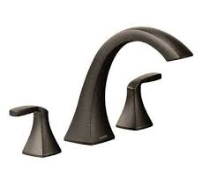 Lever design for ease of use. Moen Voss Roman Tub Faucet Trim Kit W Hand Shower Oil Rubbed Bronze T694orb 562 96 Picclick Uk