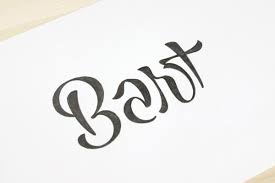 Lettering Collection 1 By Bart Vollebregt Via Behance Lettering Calligraphy Types Typography Design