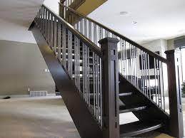 Stainless steel hand rail installation costs are commonly quoted from a standard rate and can be estimated/quoted by the service professional after stainless steel hand rail installation costs vary considerably by location. Metal Stair Railings Black Trappa