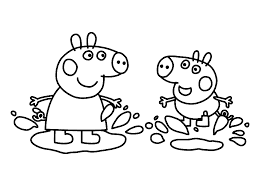 Plus, it's an easy way to celebrate each season or special holidays. Peppa Pig Coloring Pages Coloring Home