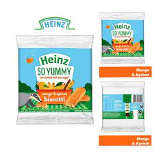 Halal Heinz Biscotti Biskut Baby 60g Mango Apricot Shopee Malaysia