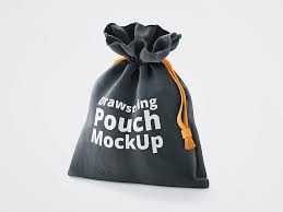 3d Drawstring Pouch Free Mockup Free Mockup Bag Mockup Mockup Free Psd