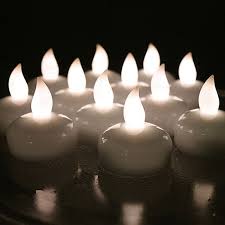 Led Floating Tea Waterproof Flameless Candle Floating Led Candles Flameless Floating Candles Flameless Tea Lights