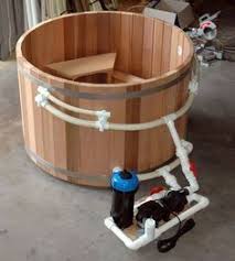 Kit De Spa Diy Le Materiel Et Les Instructions Pour Le Spa New Ideas Bain Norvegien Bains En Plein Air Jacuzzi Exterieur