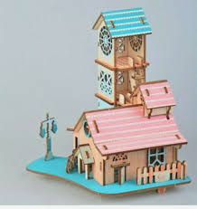 3d wooden puzzles for adults uk. 3d Wooden Puzzle House Model Kit And 50 Similar Items