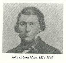 Pvt John Osborne “J.O.” Mars (1834-1869)