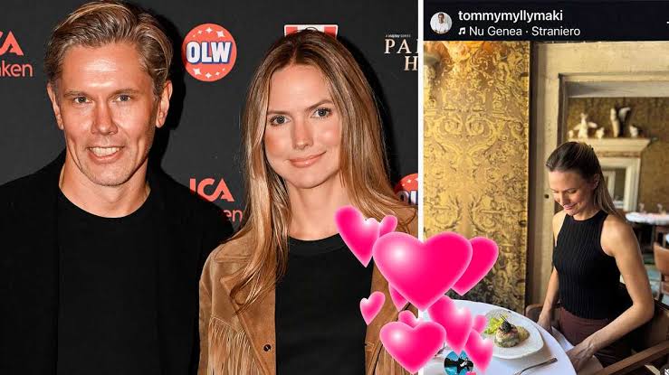 Tommy Myllymäki har mött kärleken igen i Andrea