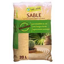 sable sac de 20 litres truffaut
