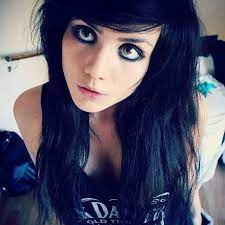 July 2014 Candyabuse Black Hair Blue Eyes Girl Black Hair Blue Eyes Cute Emo Girls