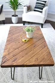My 15 Minute Diy Hairpin Leg Coffee Table Coffee Table Inspiration Diy Coffee Table Coffee Table Wood