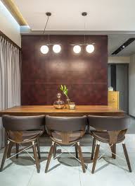 A Snug Apartment In The City Dress Your Home Dining Table Design Modern Stylish Dining Room Modern Dining Room
