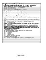 Chapter 12 MasteringBiology Homework Campbell Biology 11th edition