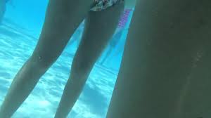 Creeping On Sexy Teen Ass In Pool - EPORNER
