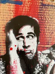 Kurt and by Eric Doisy (2023) : Painting Felt, Spray Paint