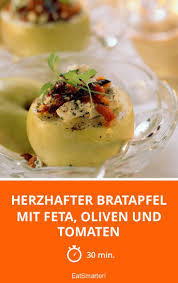 Herzhafter Bratapfel Mit Feta Oliven Und Tomaten Rezept Gebratene Apfel Rezepte Rezepte Mit Feta