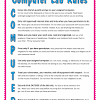 Turn off gas when not in use 6. 1