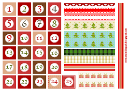 Free Printable Christmas Advent Calendar Numbers And Borders Ausdruckbare Adventszahlen Freebie Printable Advent Calendar Printable Calendar Pieces Christmas Advent Calendar
