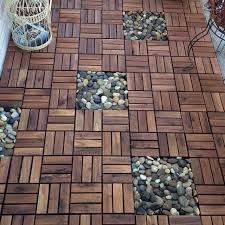 Laminate tile flooring gives the luxury of ceramic tile without the cold or fragility. 16 Outdoor Flooring Ideas Outdoor Flooring Balcony Decor Ikea Outdoor