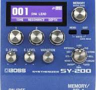 Boss SY-200 Guitar Synthesizer Pedal