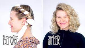 To curl short hair without heat, buy rollers from a beauty shop and use them to get the perfect curls you always longed for.big rollers create lengthy, big curls, while small rollers create short, small curls. Testing Viral Overnight Heatless Curls Wow Youtube