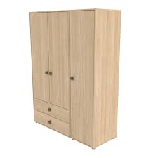 Kleiderschränke aus massivholz werden nur aus hochwertigsten hölzern gefertigt, wie zum beispiel mahagoni oder eibe. Flexa Hoher Schrank Popsicle Eiche Grun Online Kaufen Kidswoodlove