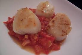 Recette Saint Jacques Poelees A La Tomate En Video
