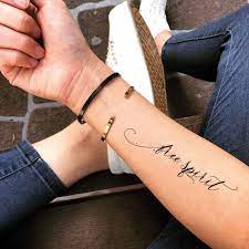 They are not necessarily religious. Free Spirit Temporary Fake Tattoo Sticker Washable Tattoo Set Of 2 Www Ohmytat Com Amazon De Beauty