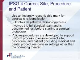 International patient safety goals (ipsg) 1. International Patient Safety Goals Ipsg Patient Safety Medical Errors Patient