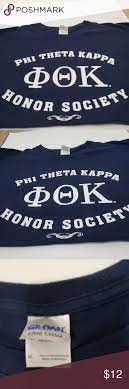 Unisex Phi Theta Kappa Honor Society T Shirt Phi Theta Kappa Honor Society Kappa