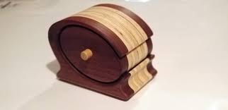 Now let's move on to the way you may develop a template on your own. Home Living Jewelry Boxes Cherry And Black Walnut Bandsaw Box With Drawer