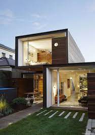 Whoever designed it did a pretty great job concealing the fact that it's made of shipping containers. Modern Container House Design Ideas