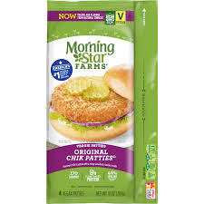 Morningstar Farms Original Chik Patties Veggie Patties Food Vegan Patties