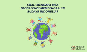 Pada makalah kami pada kesempatan ini akan membahas mengenai upaya yang dikerjakan untuk menghadapi globalisasi untuk memperkokoh kehidupan bangsa. Soal Mengapa Bisa Globalisasi Mempengaruhi Budaya Indonesia Penulis Cilik