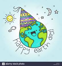 Most relevant best selling latest uploads. Susse Karte Fur April 22 Mit Cartoon Erde Sagen Happy Tag Der Erde Stock Vektorgrafik Alamy