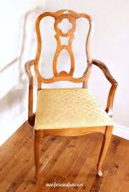 The provincial furniture styles of the french countryside mirrored those of the louis xv and louis xvi royal court in versailles, albeit with more restraint. Thrifted French Provincial Chair Makeover Pretty Diy Home