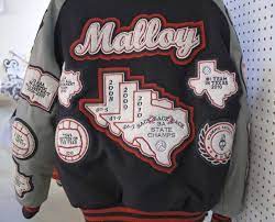 Custom Letterman Jacket For A Back 2 Back 2 Back State Volleyball Championship Team Varsity Letterman Jackets Varsity Jacket Outfit Letterman Jacket Ideas