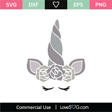 Download Unicorn Head Svg Cut File Lovesvg Com