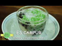 Cara membuat sirup gula untuk minuman rahasia penjual es resep sirup gula kental untuk minuman bahan: Es Campur Cendol Cincau Dan Tapai Youtube