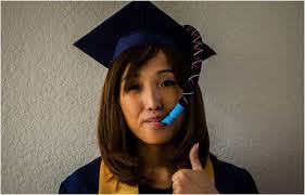 Wear a brightly colored tie. Alcoholic Academic Wear Graduation Cap Flask