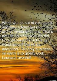  Perspective Leonard Ravenhill